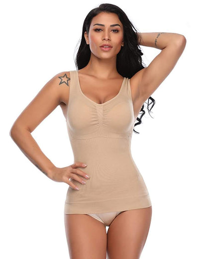 Cami Shaper – Sag Bauchstress Lebewohl – fühle dich in jedem Outfit wohl - 1+1 GRATIS