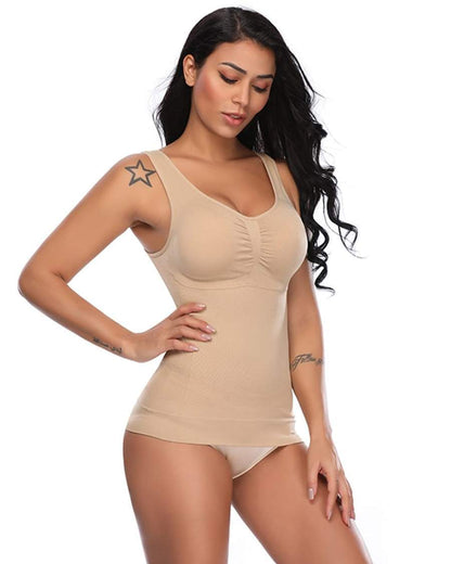 Cami Shaper – Sag Bauchstress Lebewohl – fühle dich in jedem Outfit wohl - 1+1 GRATIS